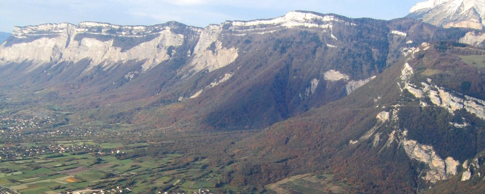 Vue de Crolles, Isère
