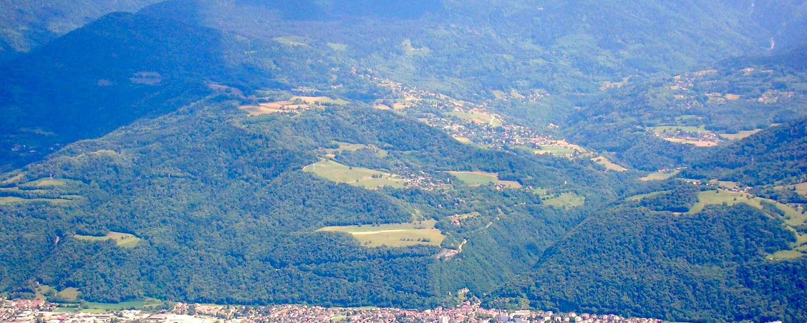 Vue de Domène, Isère