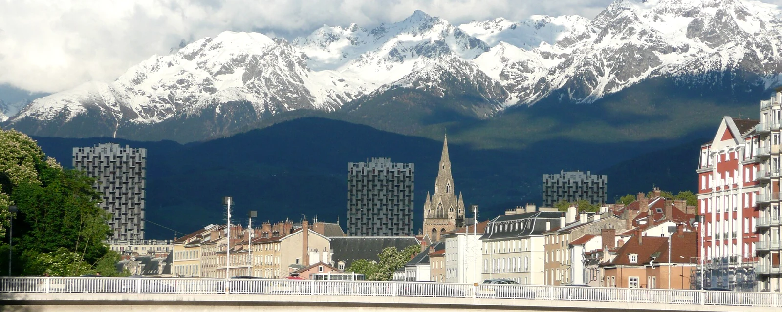 Vue de Grenoble, Isère