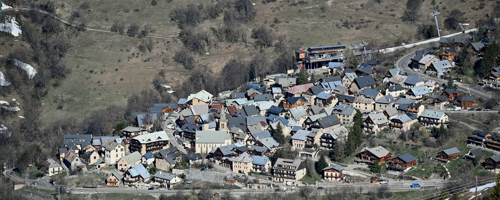 Vue de Huez, Isère