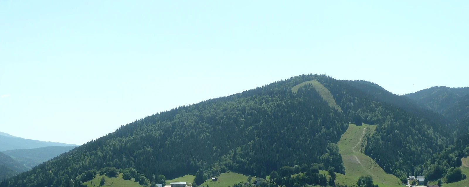 Vue de Autrans-Méaudre en Vercors, Isère