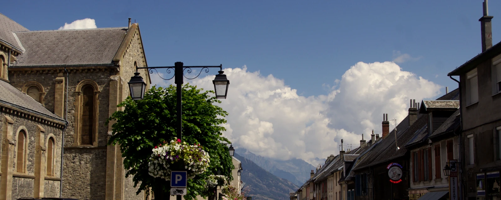 Vue de La Mure, Isère