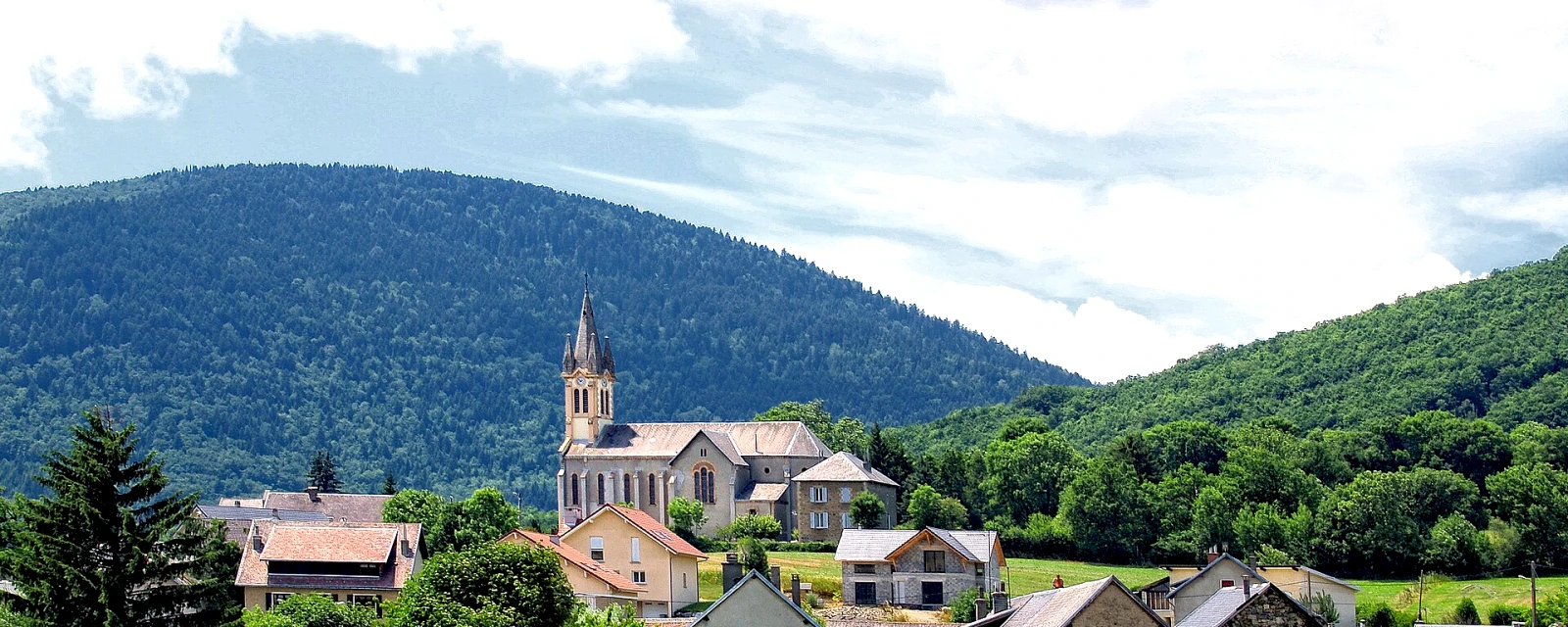 Vue de Pierre-Châtel, Isère
