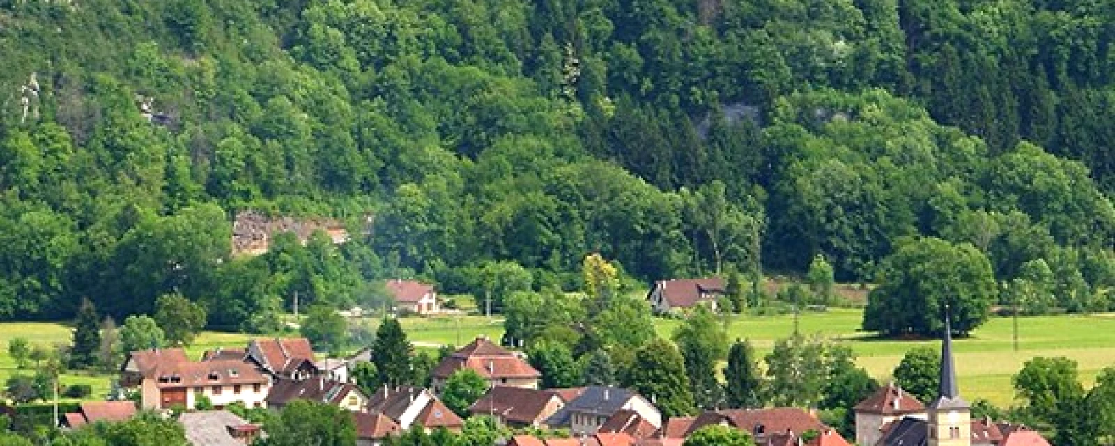 Vue de Saint-Christophe-sur-Guiers, Isère