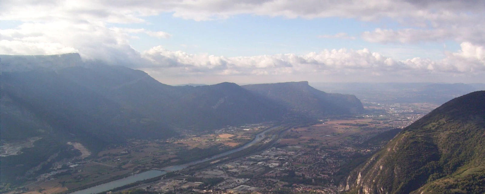 Vue de Saint-Égrève, Isère