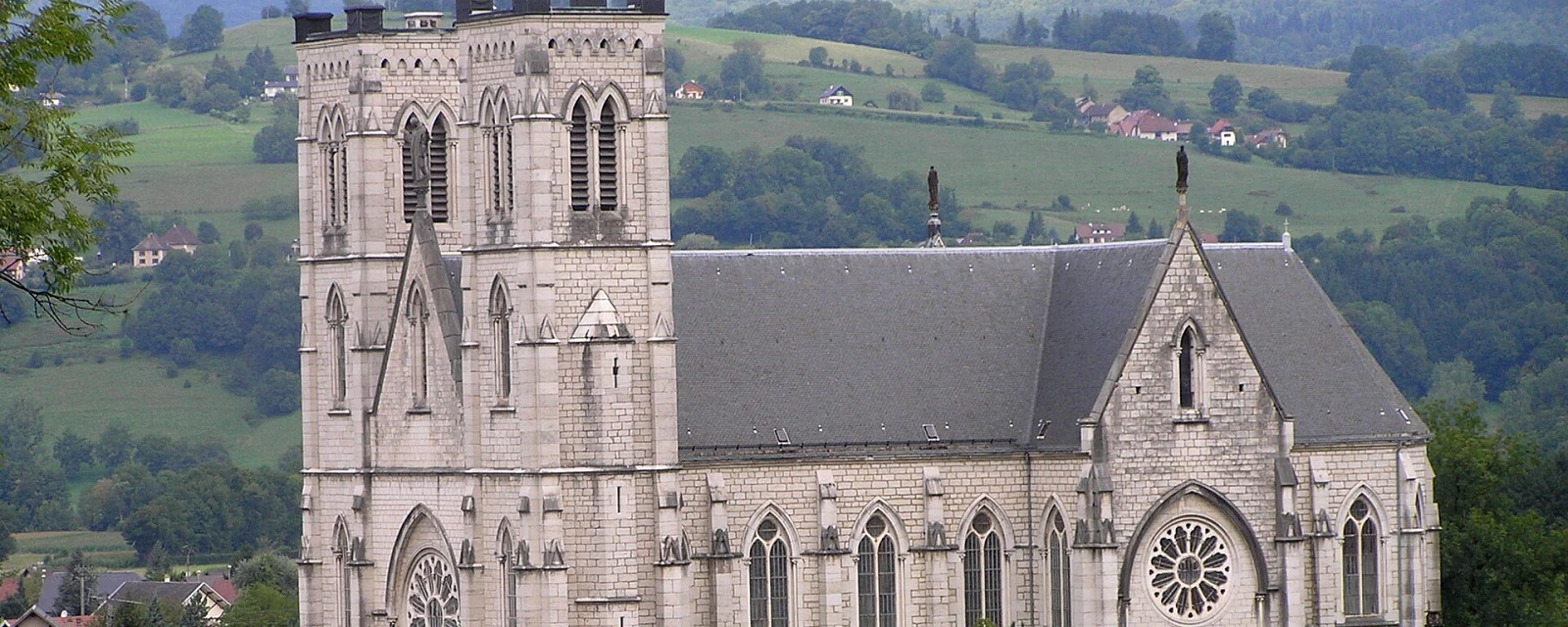 Vue de Saint-Laurent-du-Pont, Isère