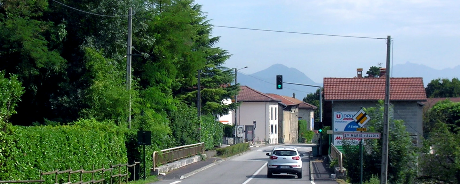 Vue de Sainte-Marie-d'Alloix, Isère