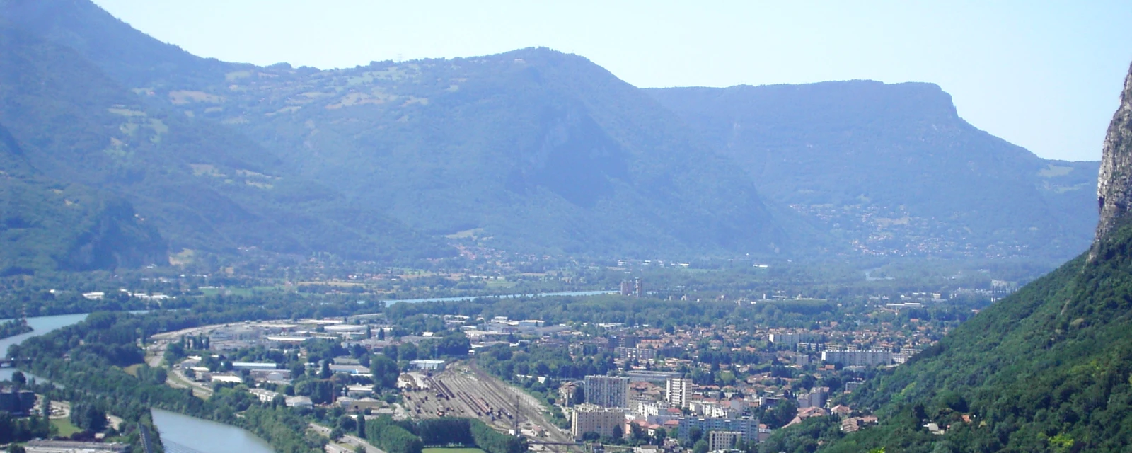 Vue de Saint-Martin-le-Vinoux, Isère