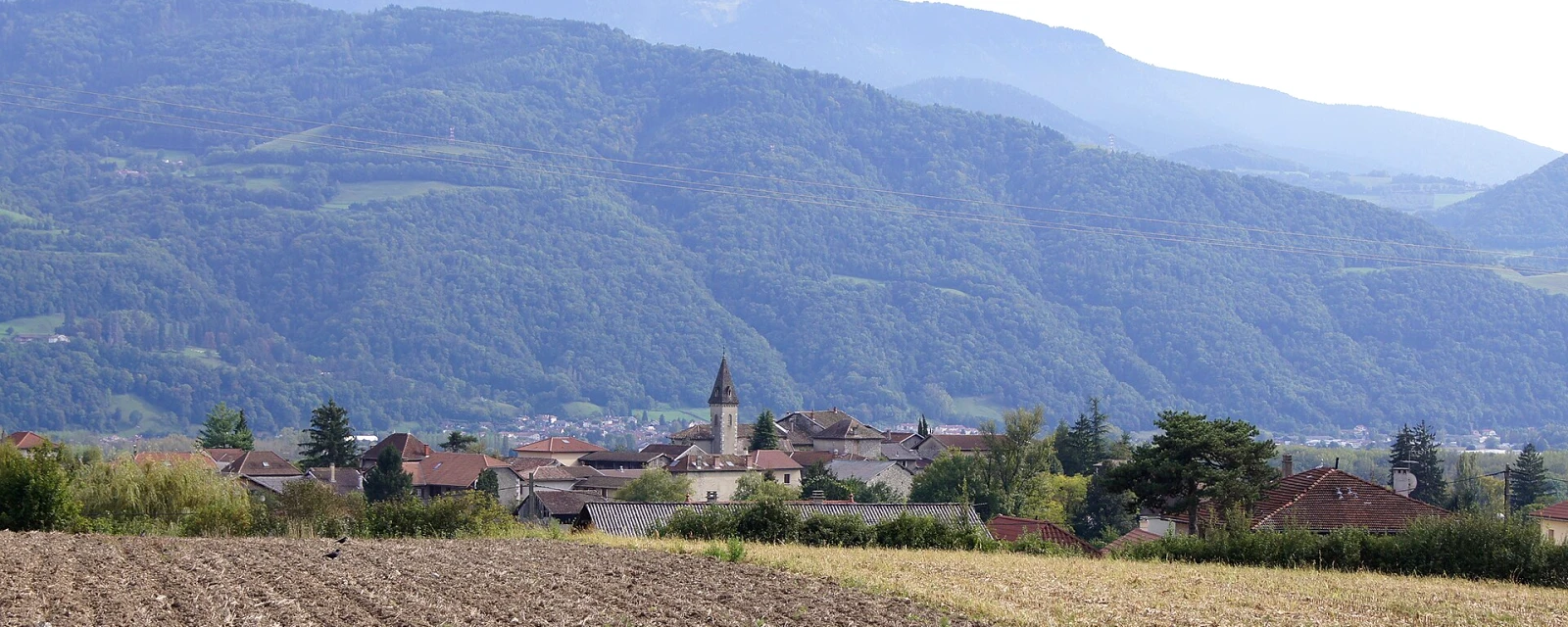 Vue de Saint-Nazaire-les-Eymes, Isère