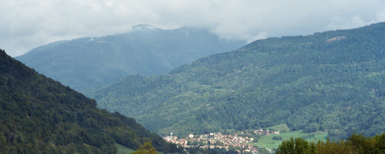 Vue de Crêts en Belledonne, Isère