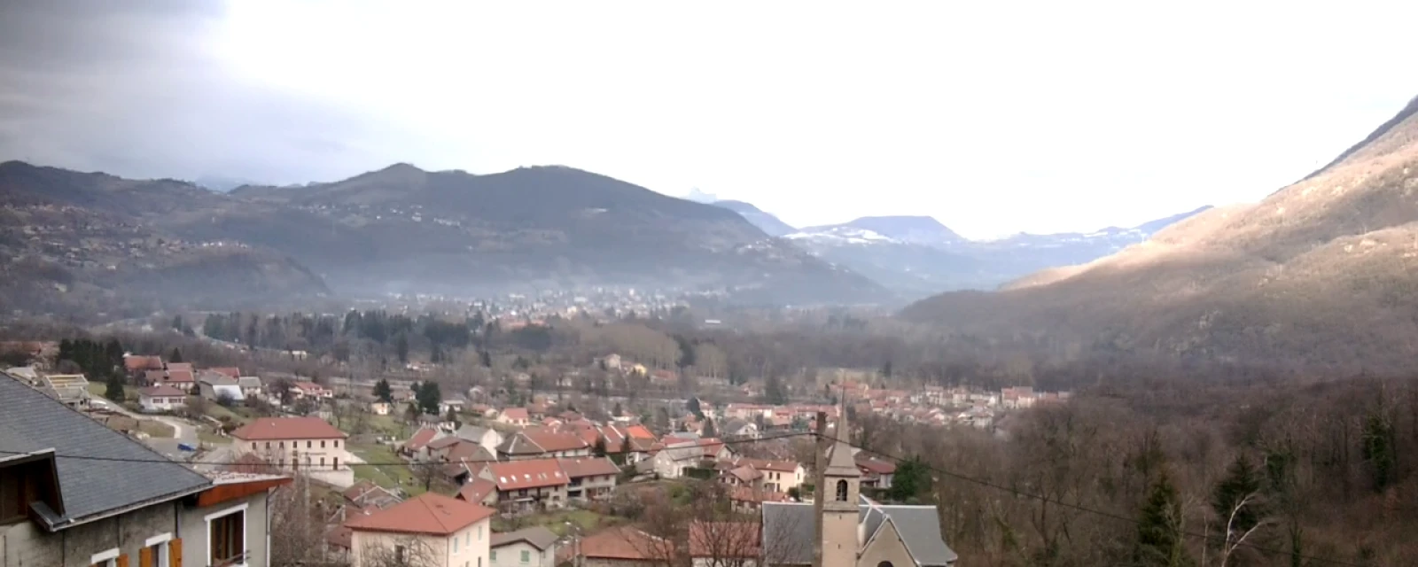 Vue de Saint-Pierre-de-Mésage, Isère
