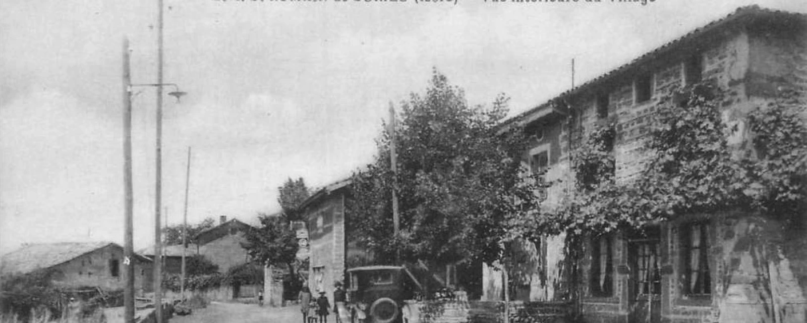 Vue de Saint-Romain-de-Surieu, Isère