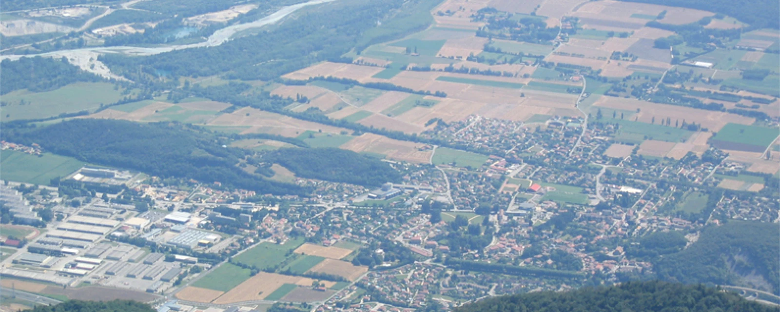 Vue de Varces-Allières-et-Risset, Isère