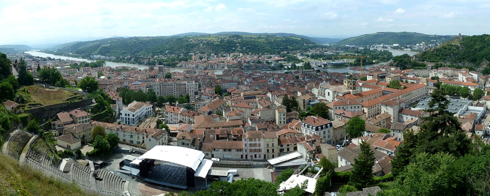 Vue de Vienne, Isère