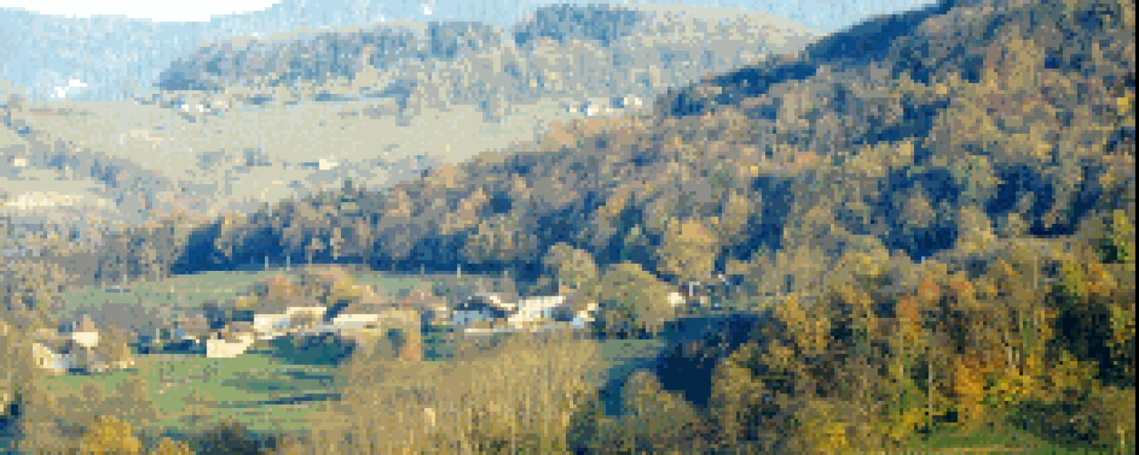 Vue de Voissant, Isère