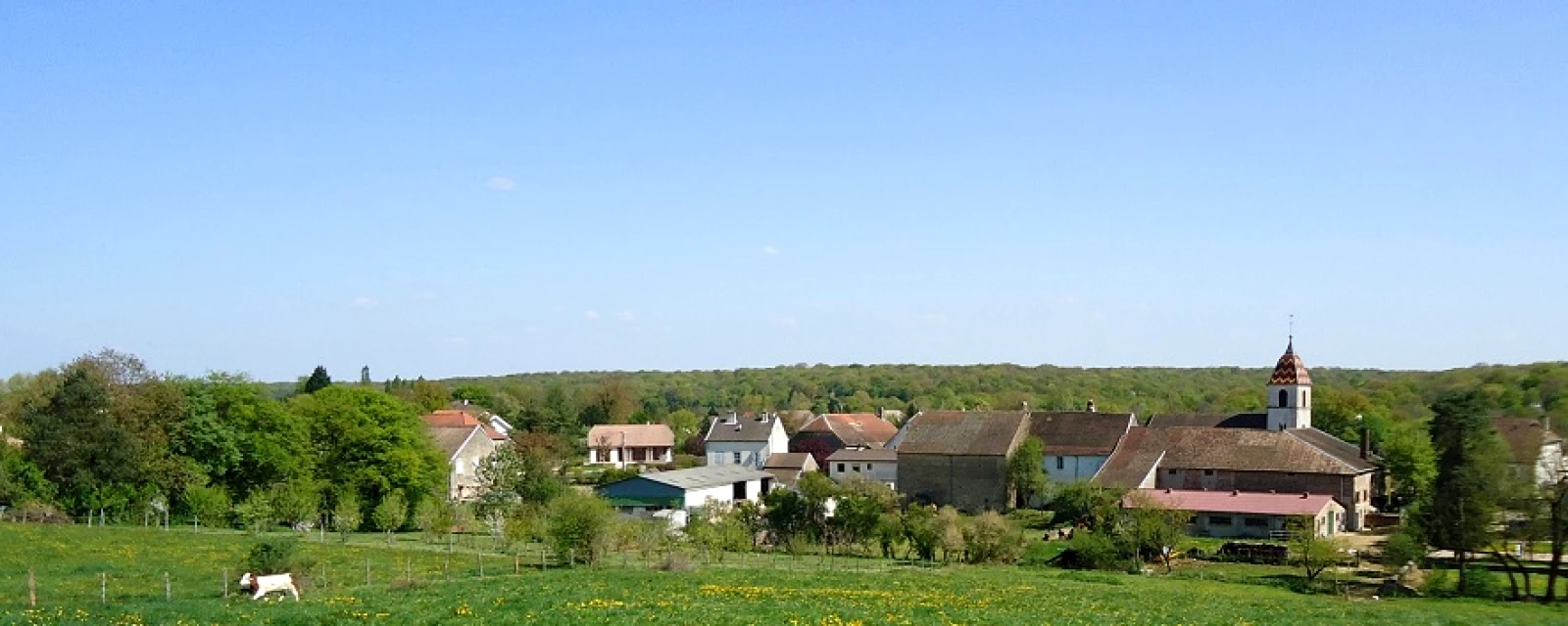 Vue de Auxange, Jura