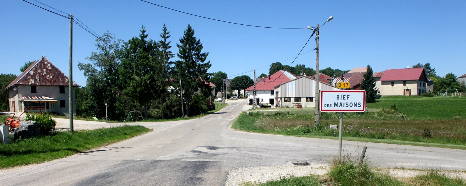 Vue de Bief-des-Maisons, Jura