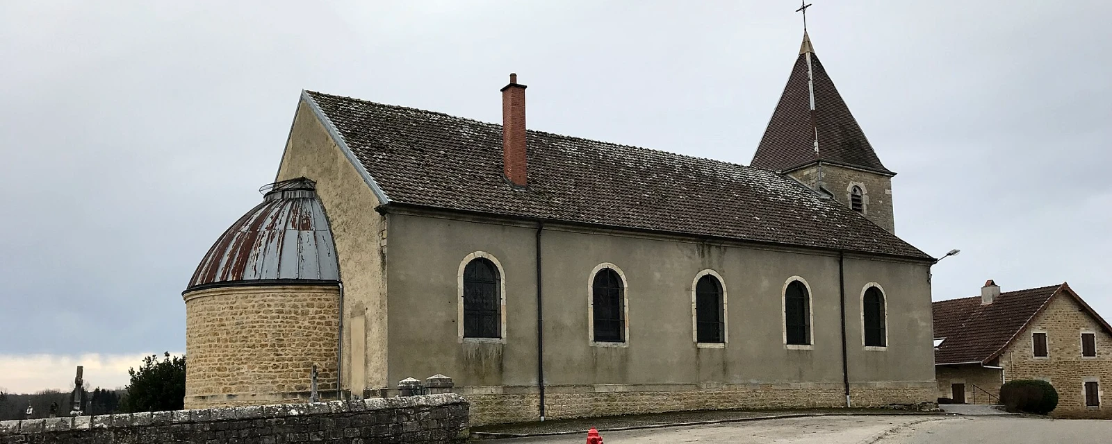 Vue de Champrougier, Jura