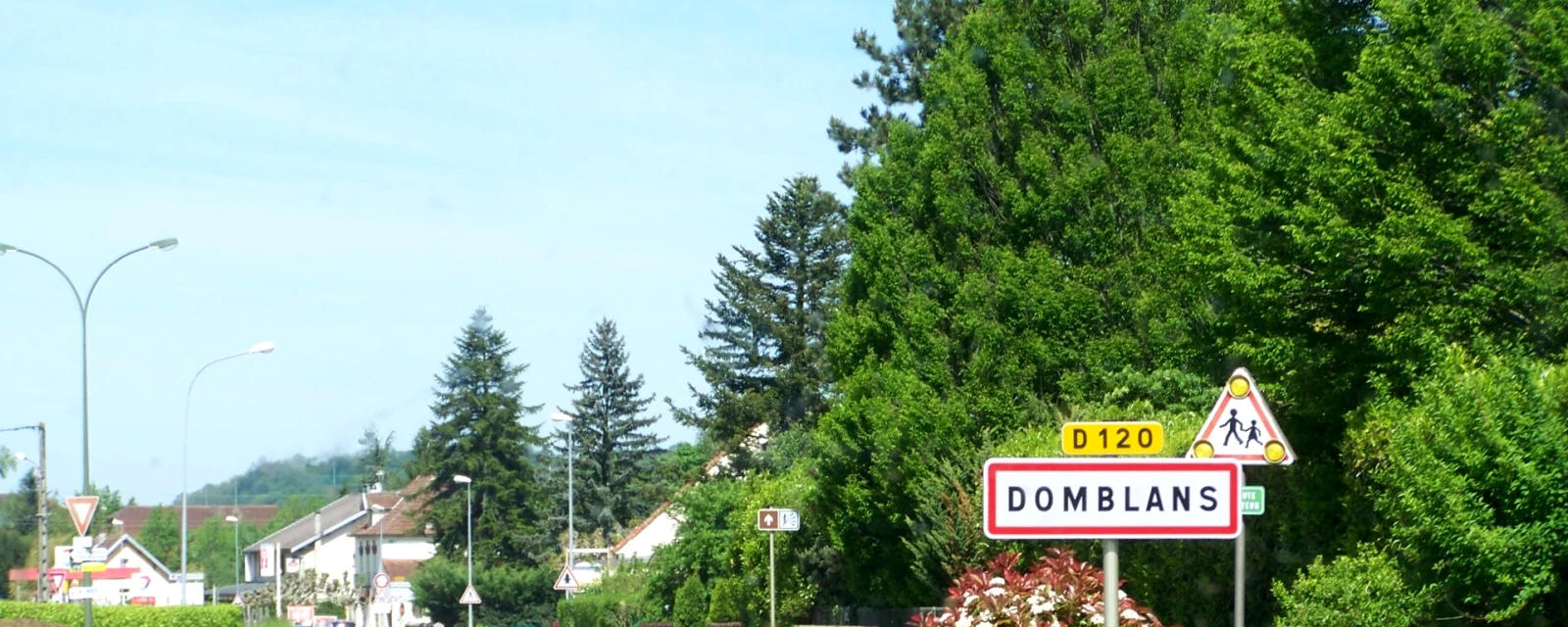 Vue de Domblans, Jura
