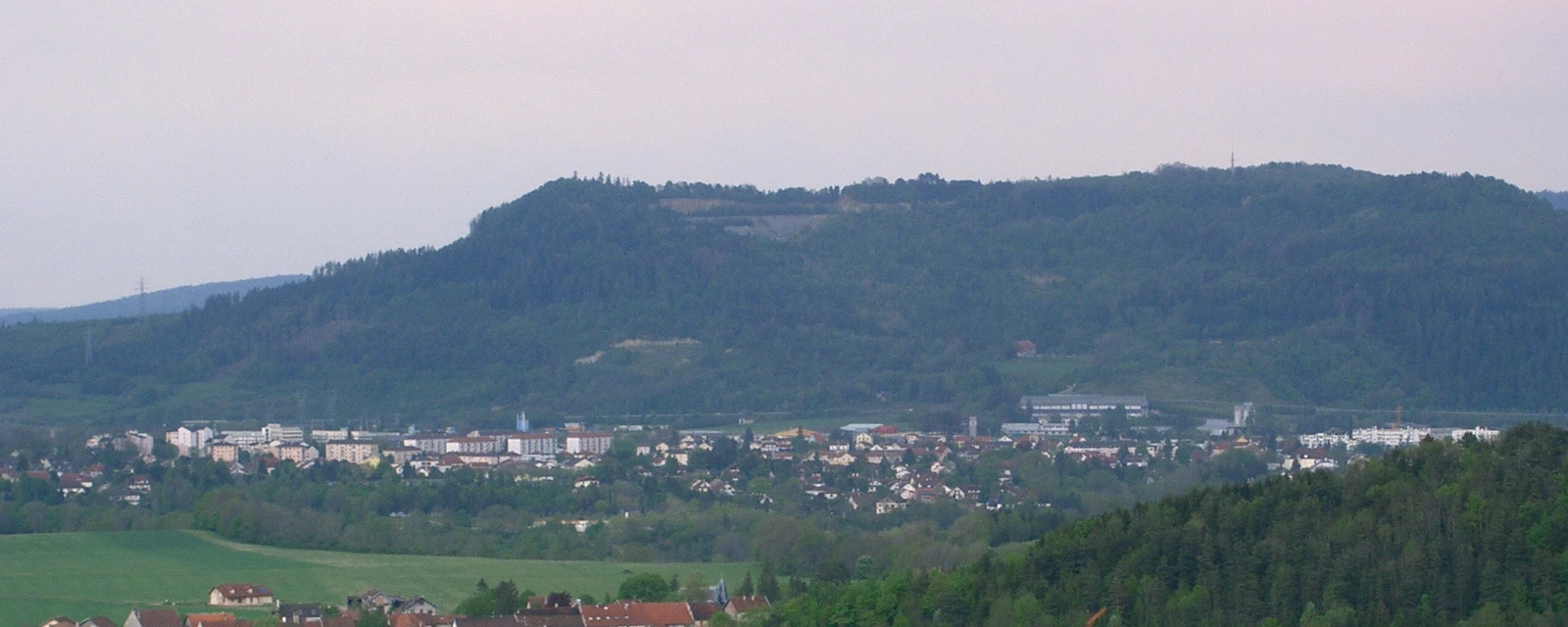 Vue de Ney, Jura