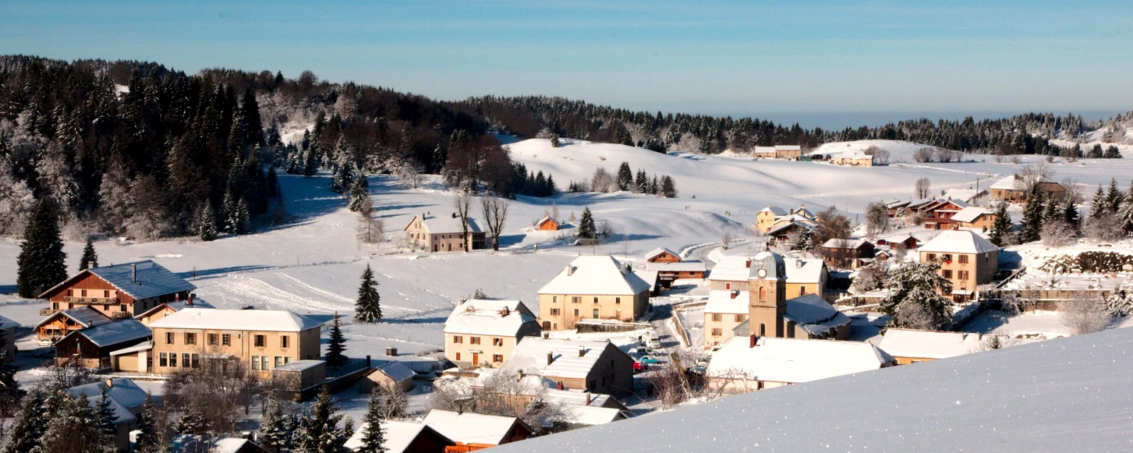 Vue de La Pesse, Jura