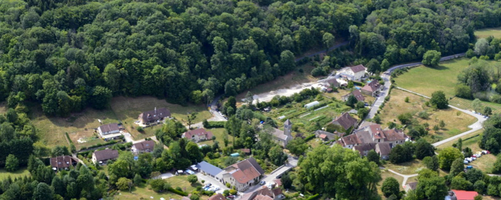 Vue de Les Planches-près-Arbois, Jura