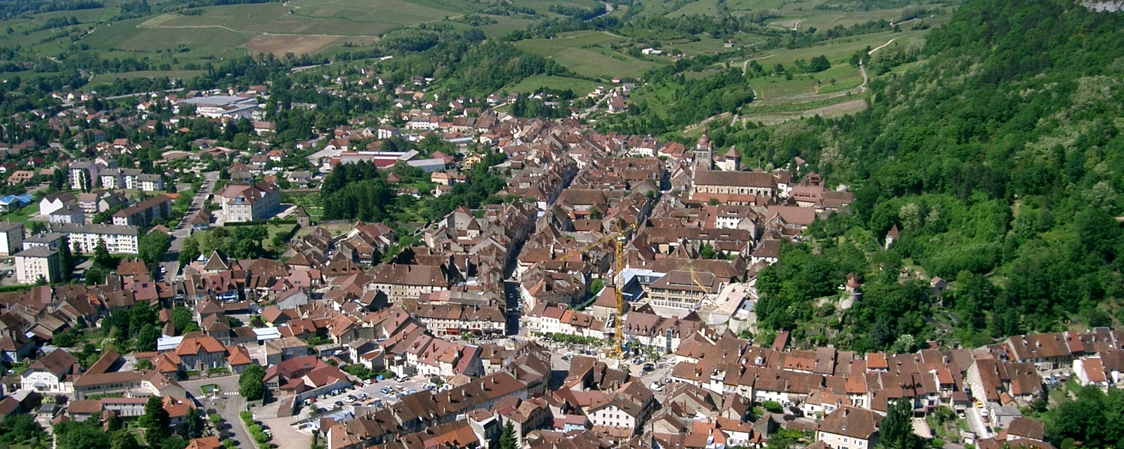 Vue de Poligny, Jura