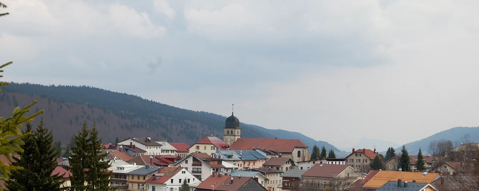 Vue de Les Rousses, Jura