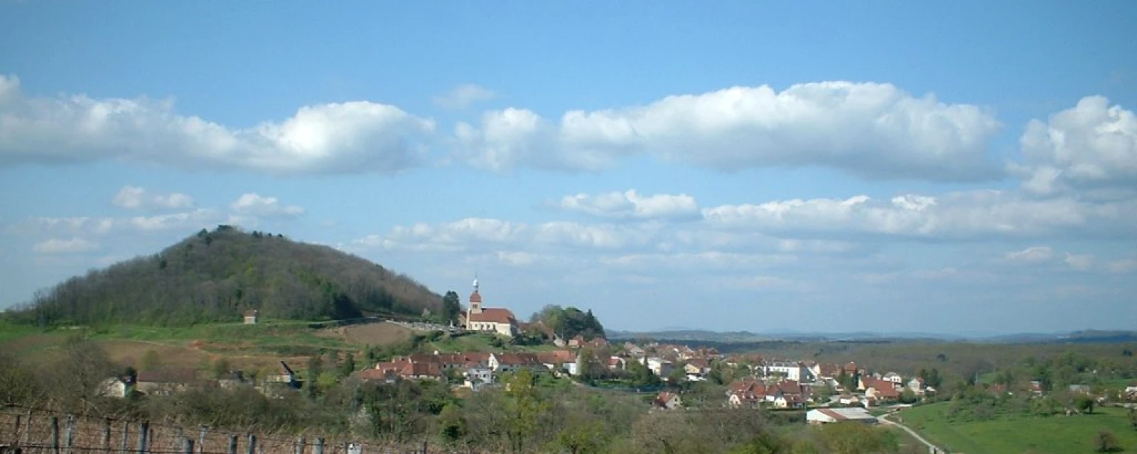 Vue de Saint-Lothain, Jura