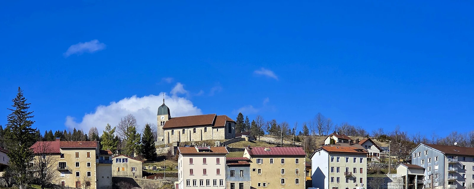Vue de Septmoncel les Molunes, Jura