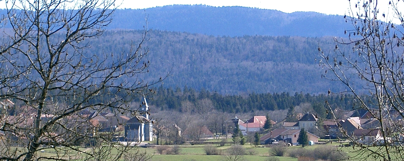 Vue de Le Vaudioux, Jura