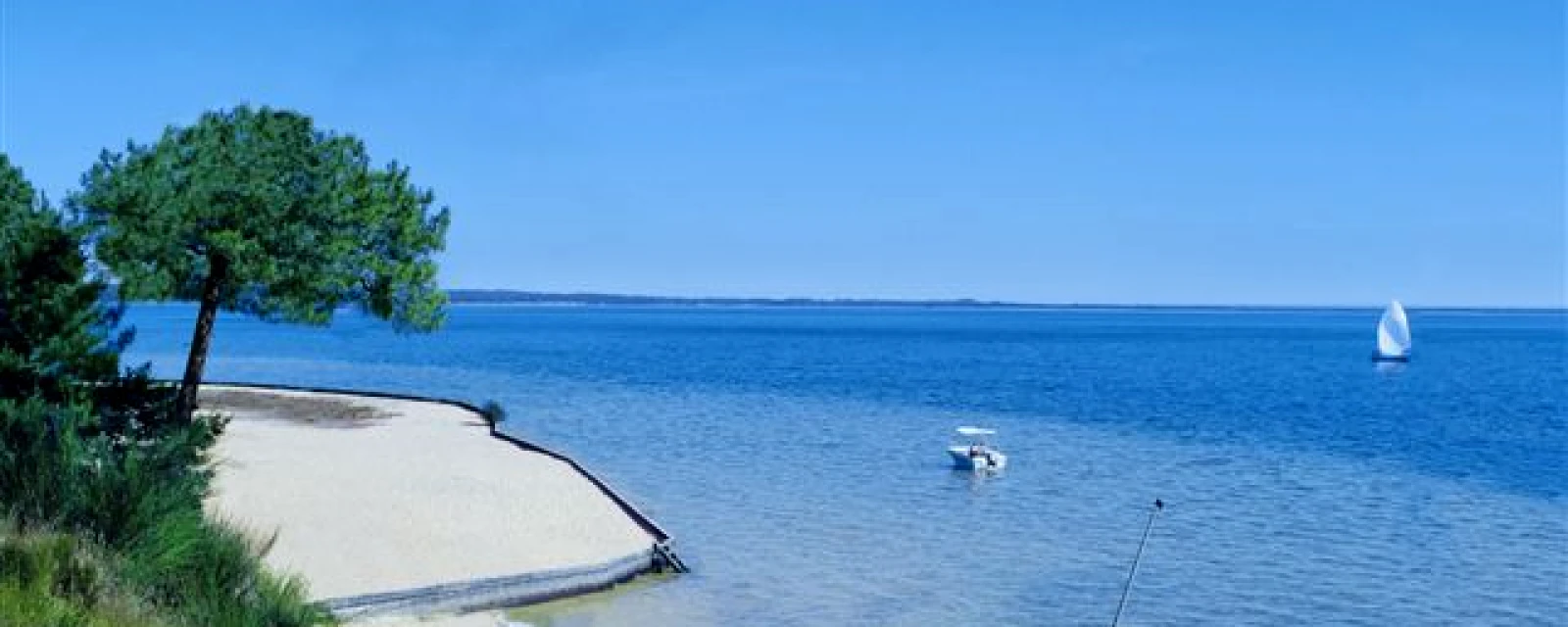 Vue de Biscarrosse, Landes