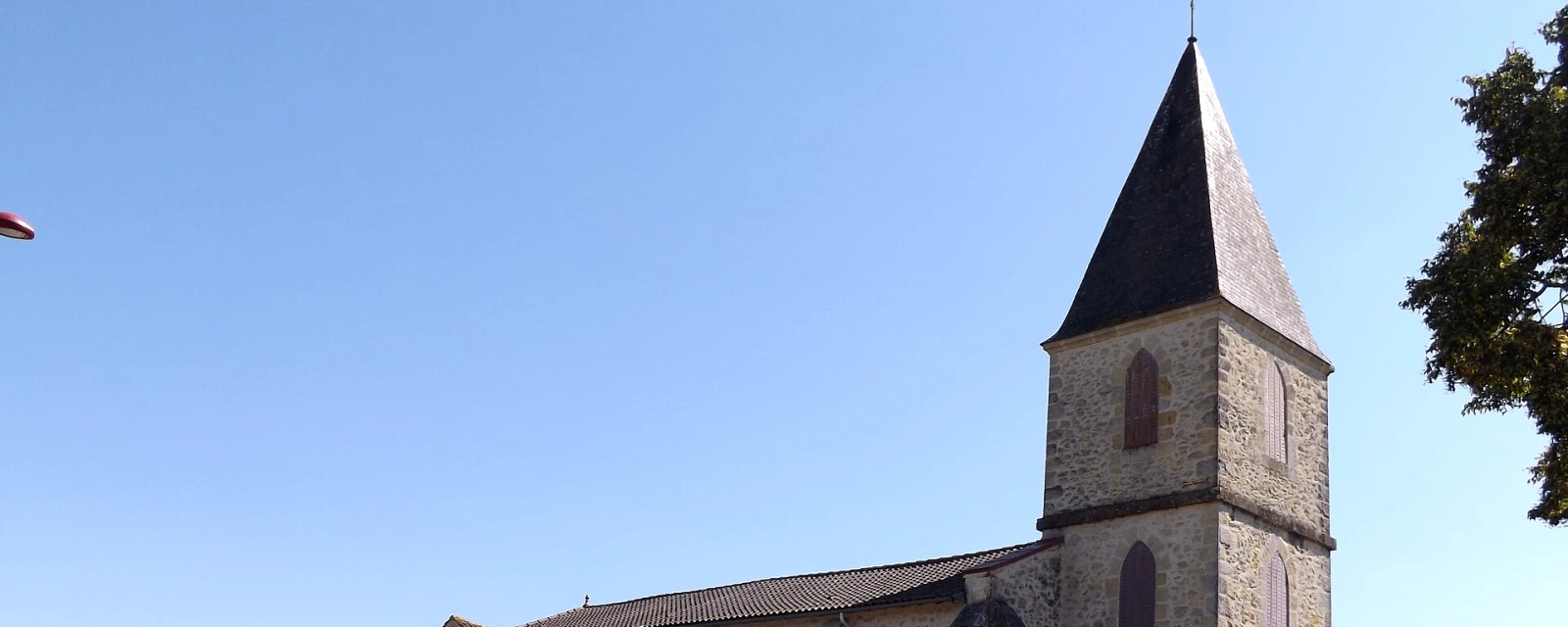 Vue de Clèdes, Landes