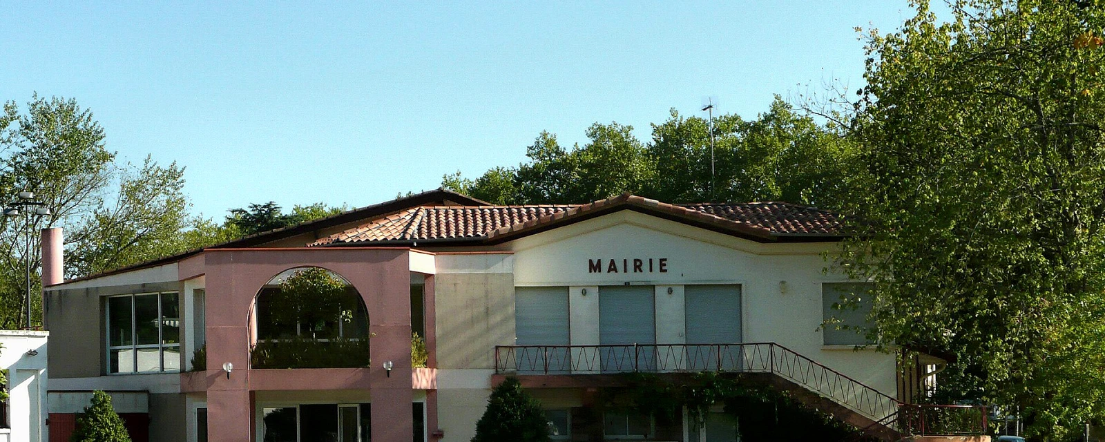 Vue de Eugénie-les-Bains, Landes