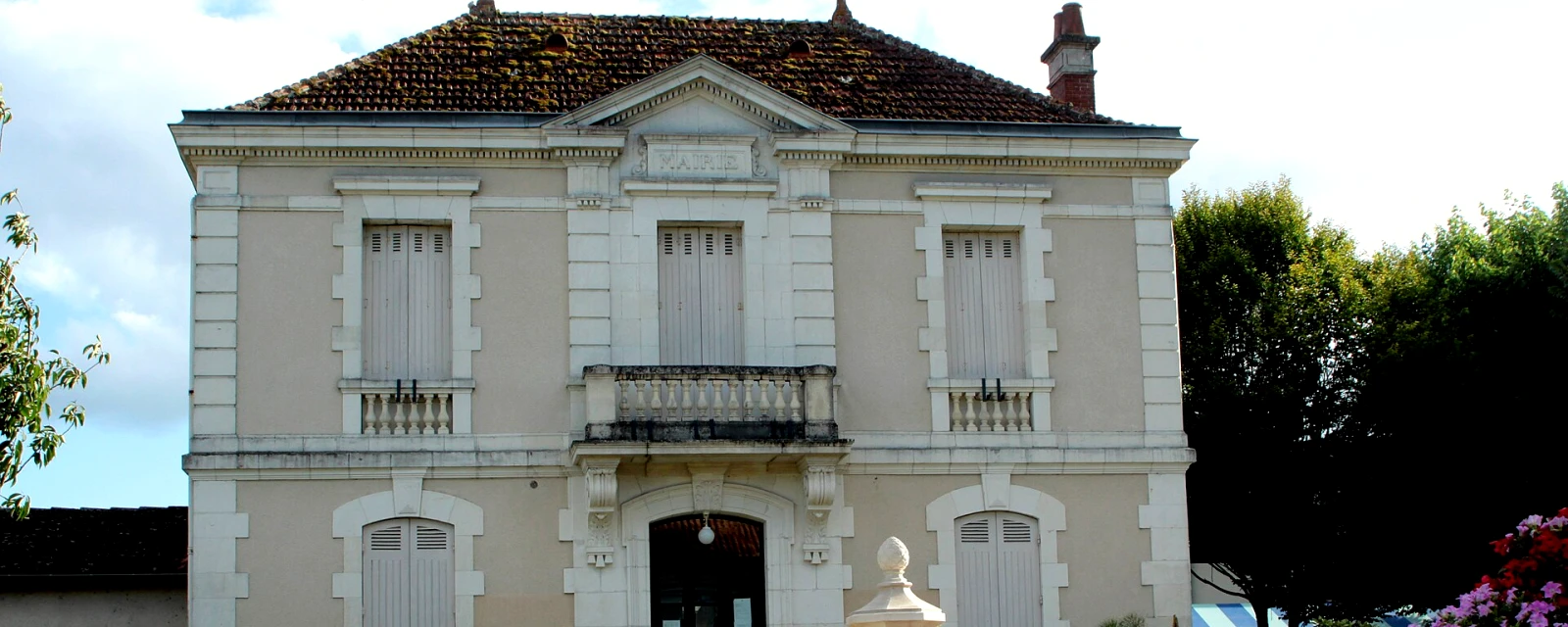 Vue de Gaillères, Landes