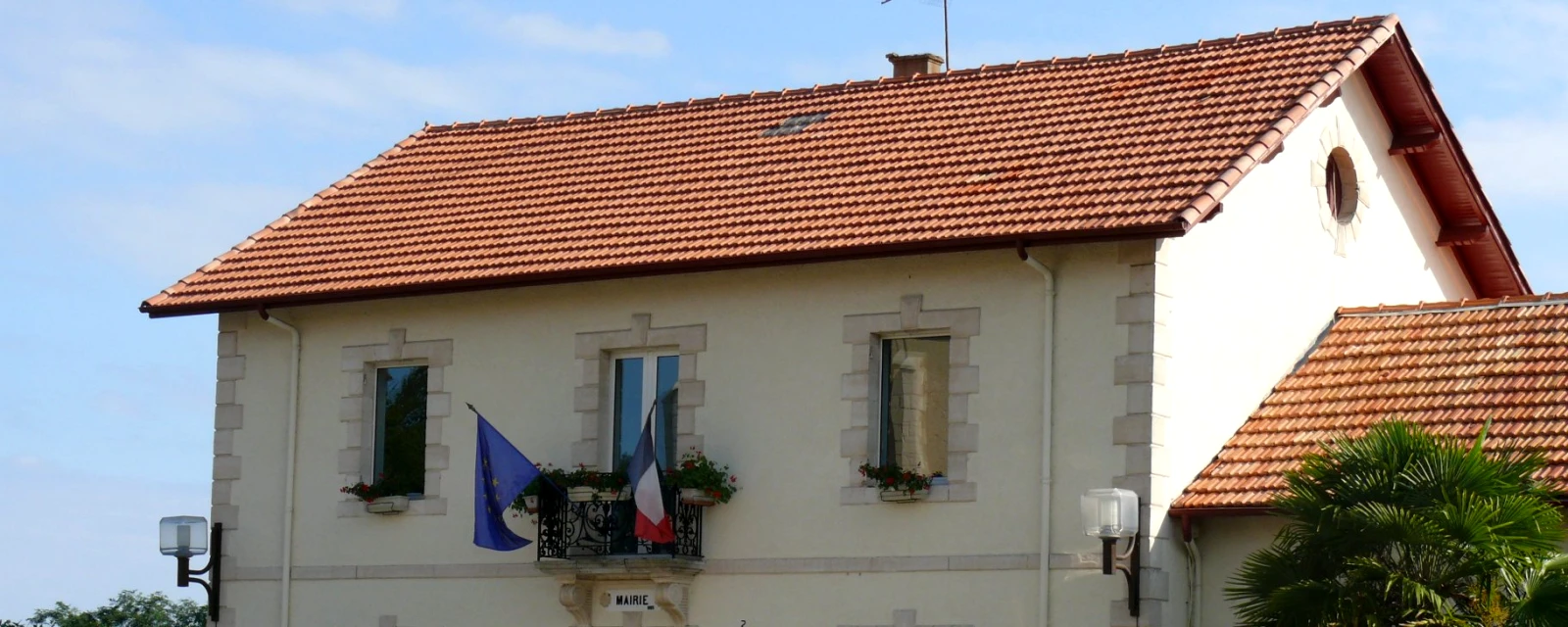 Vue de Gamarde-les-Bains, Landes