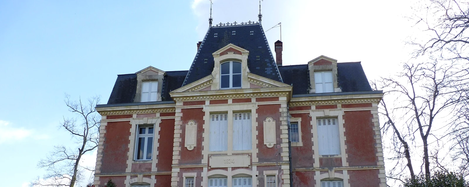 Vue de Lahosse, Landes