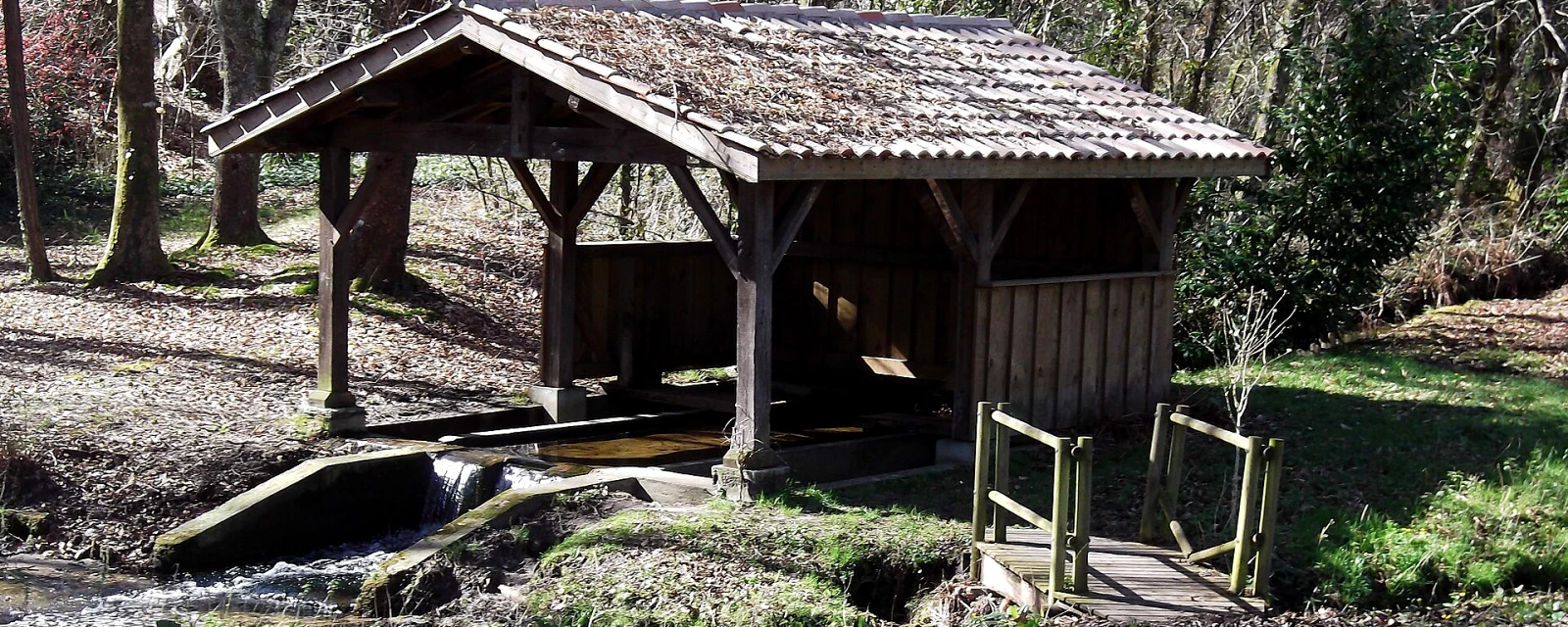 Vue de Mées, Landes