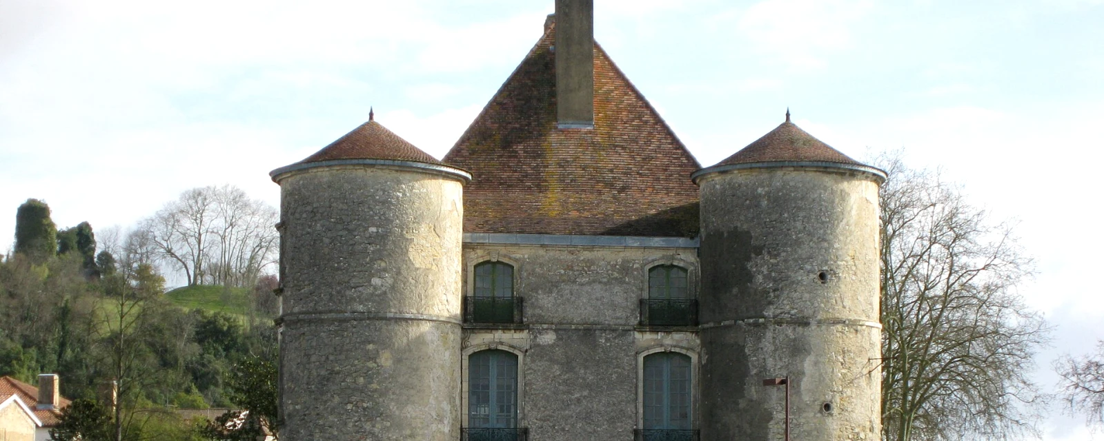 Vue de Peyrehorade, Landes