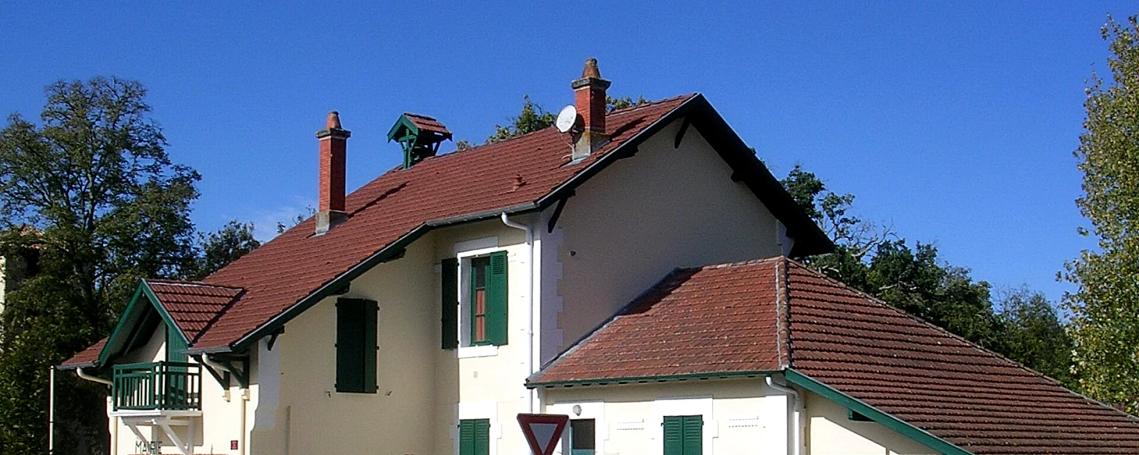 Vue de Saint-Avit, Landes