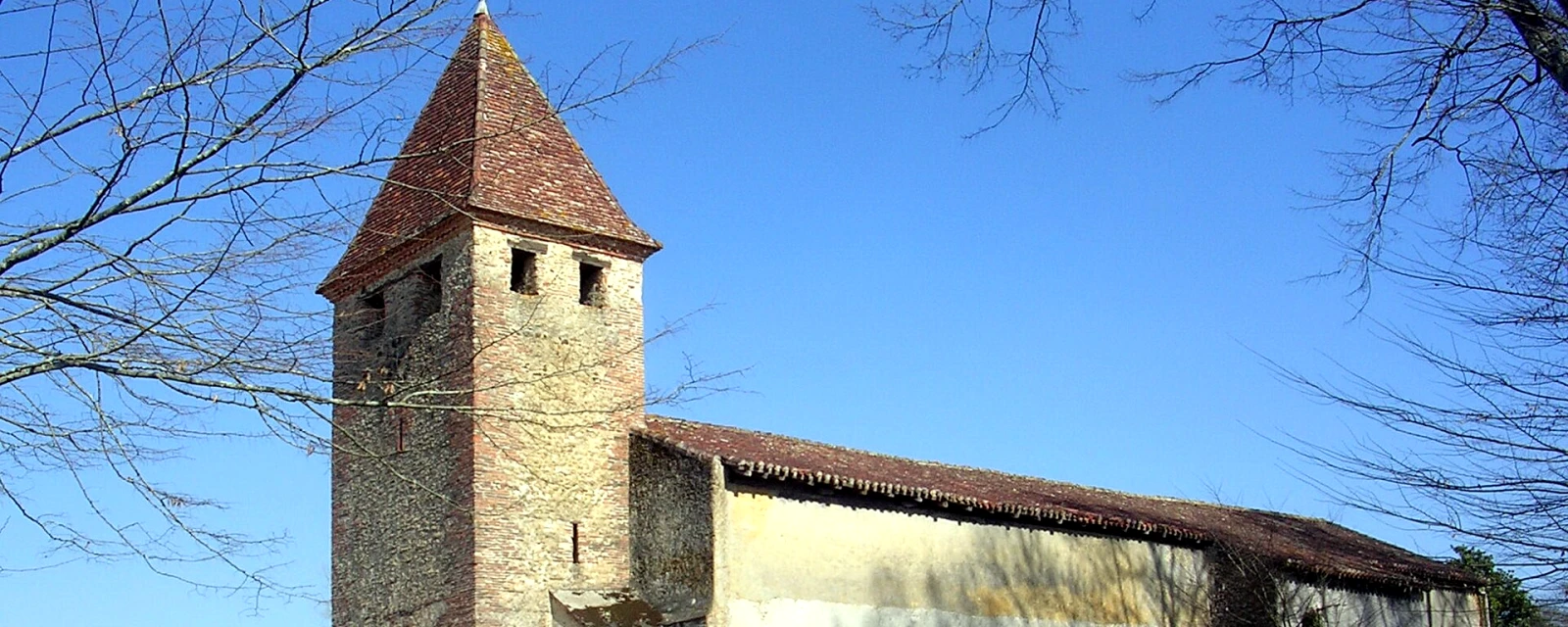 Vue de Saint-Gein, Landes