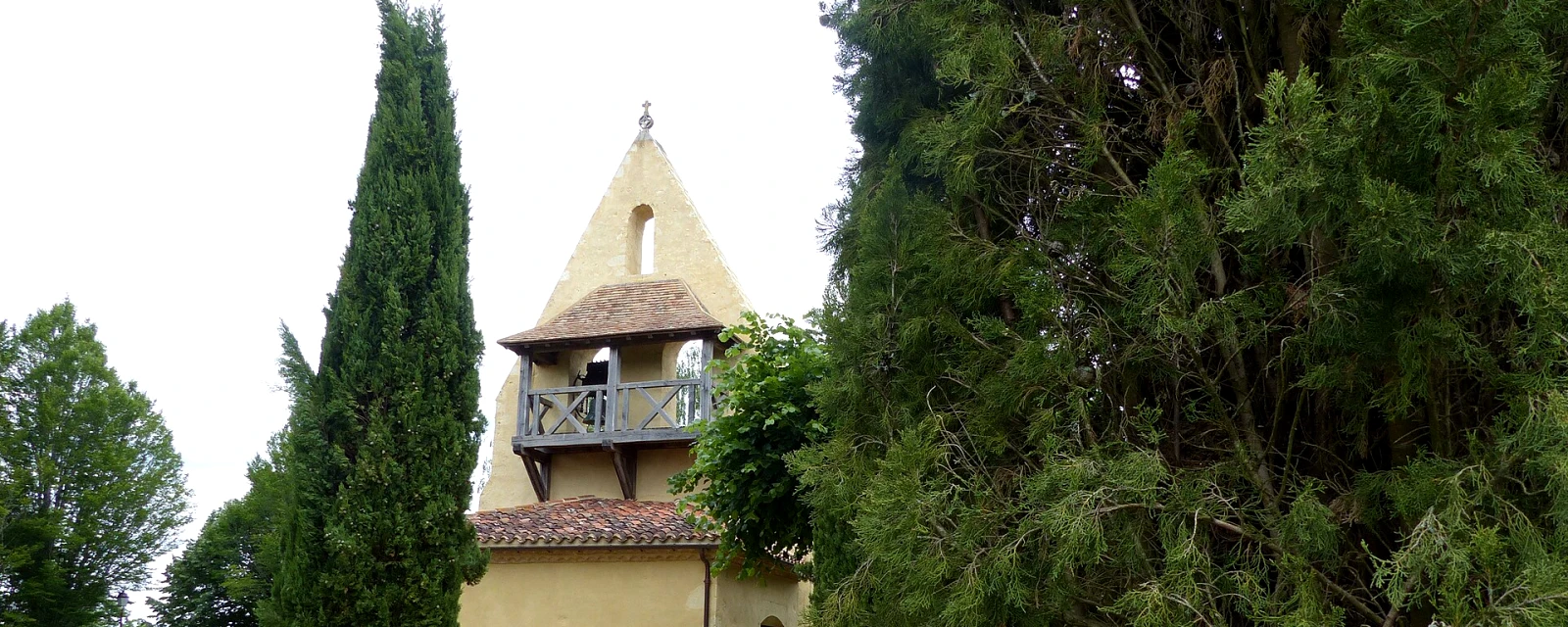 Vue de Saint-Julien-d'Armagnac, Landes