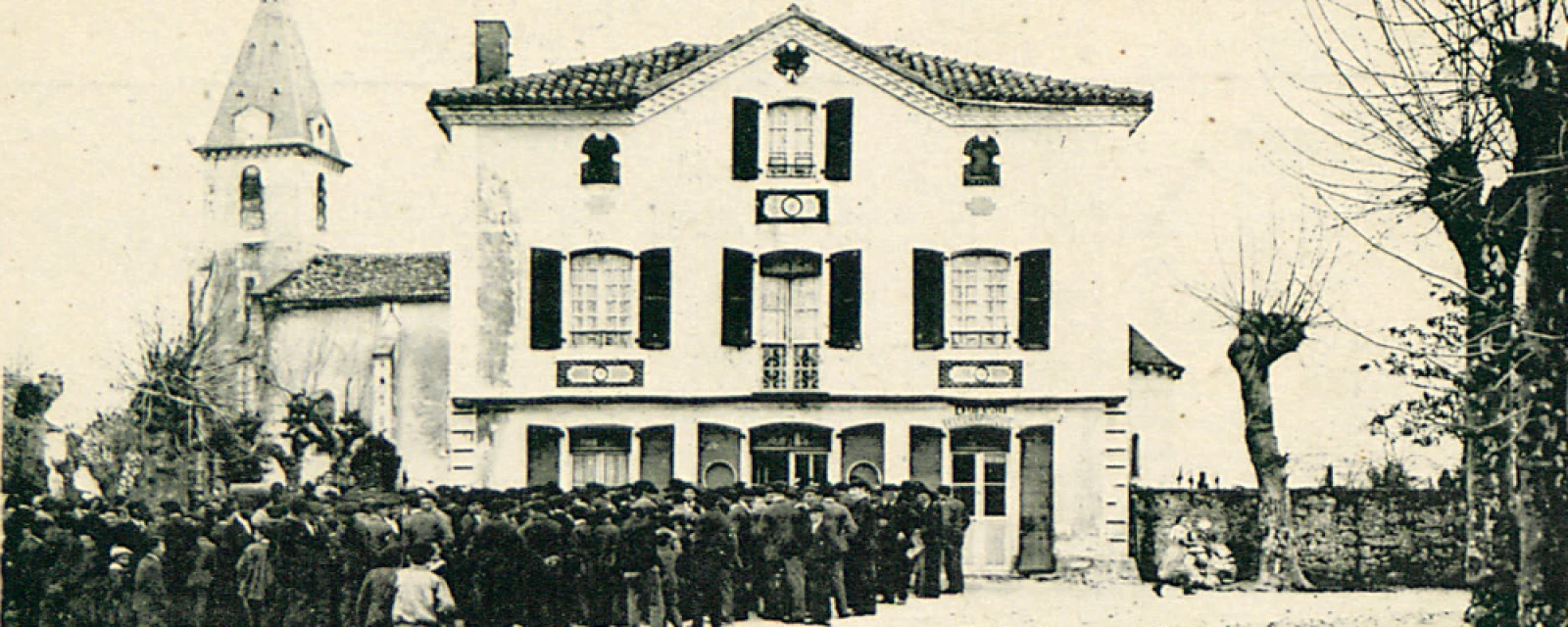 Vue de Saubrigues, Landes