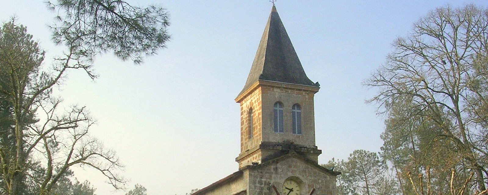Vue de Uchacq-et-Parentis, Landes