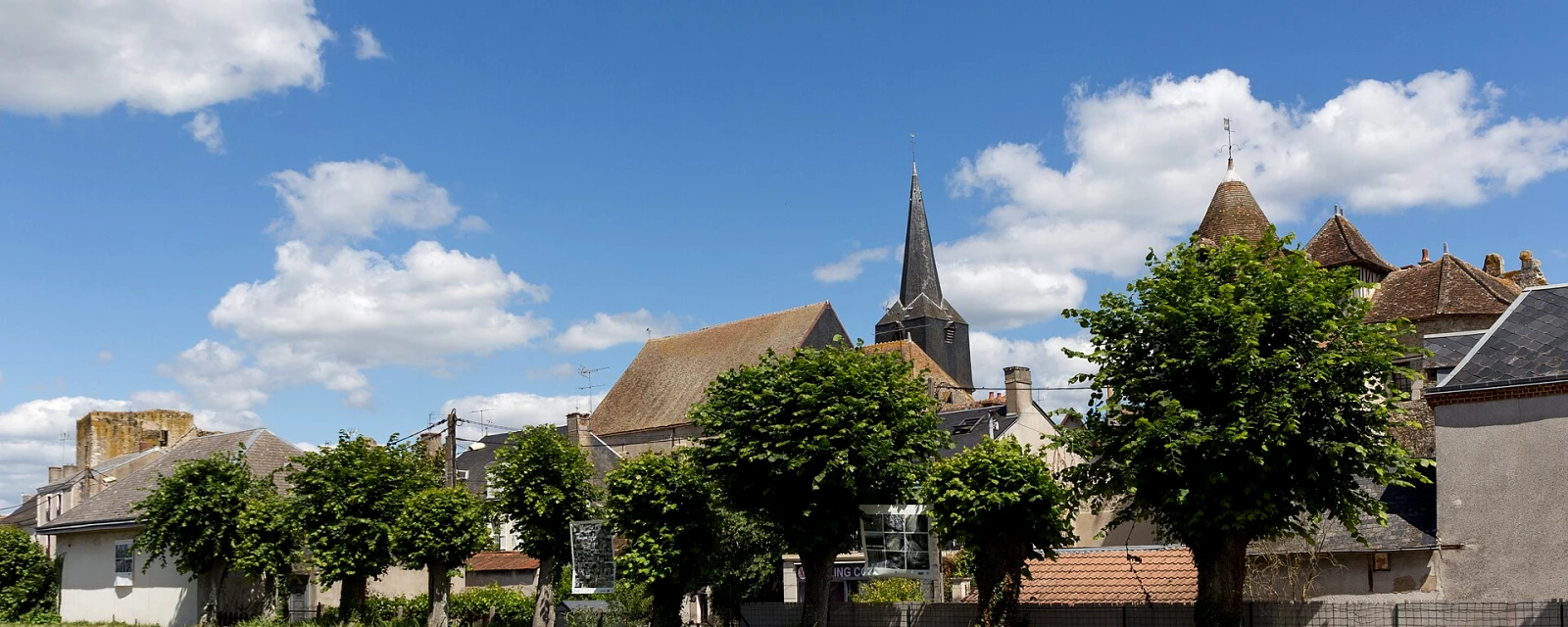 Vue de Mennetou-sur-Cher, Loir-et-Cher