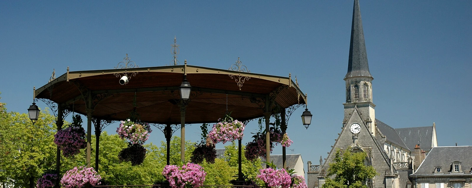 Vue de Montoire-sur-le-Loir, Loir-et-Cher