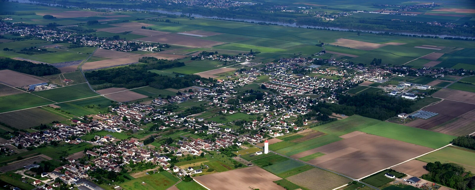 Vue de Saint-Claude-de-Diray, Loir-et-Cher