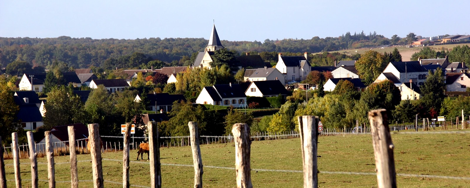 Vue de Saint-Martin-des-Bois, Loir-et-Cher