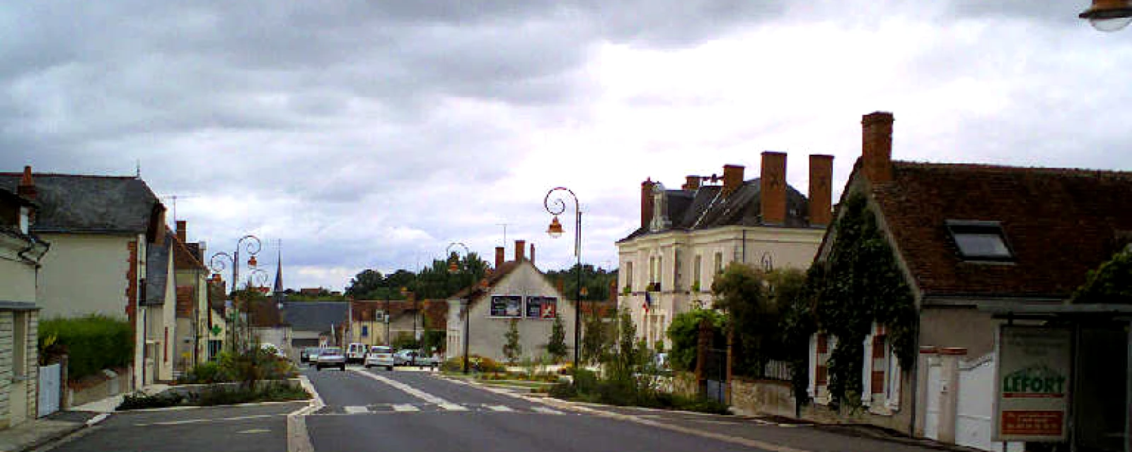 Vue de Saint-Romain-sur-Cher, Loir-et-Cher