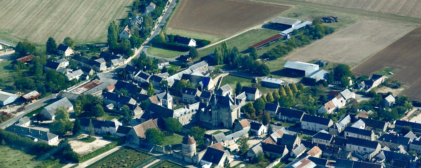 Vue de Talcy, Loir-et-Cher